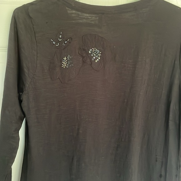 Women’s XS Black tunic - Logo by Lori Goldstein - Picture 2 of 5